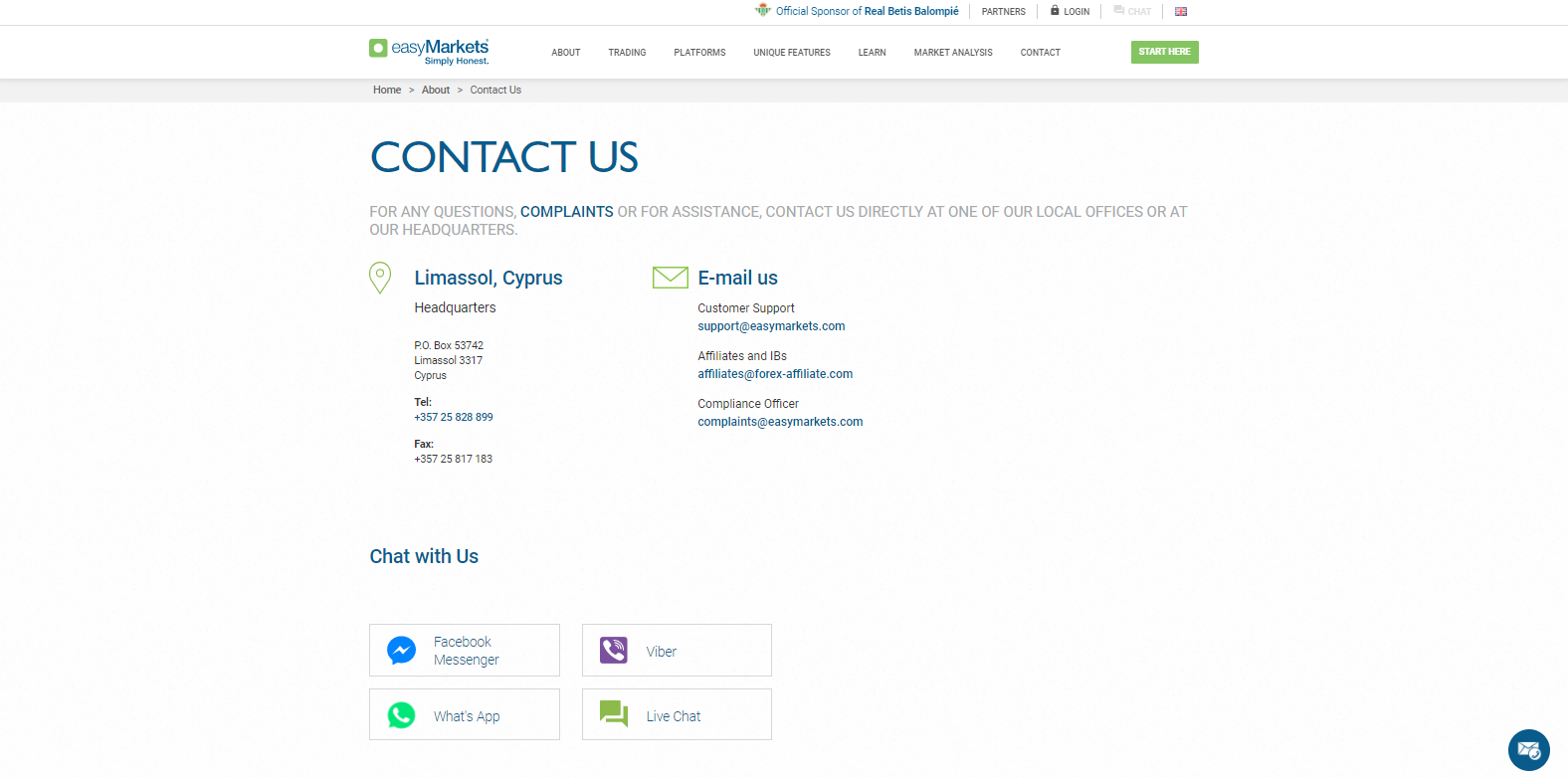 easyMarkets contact us easyMarkets contact us